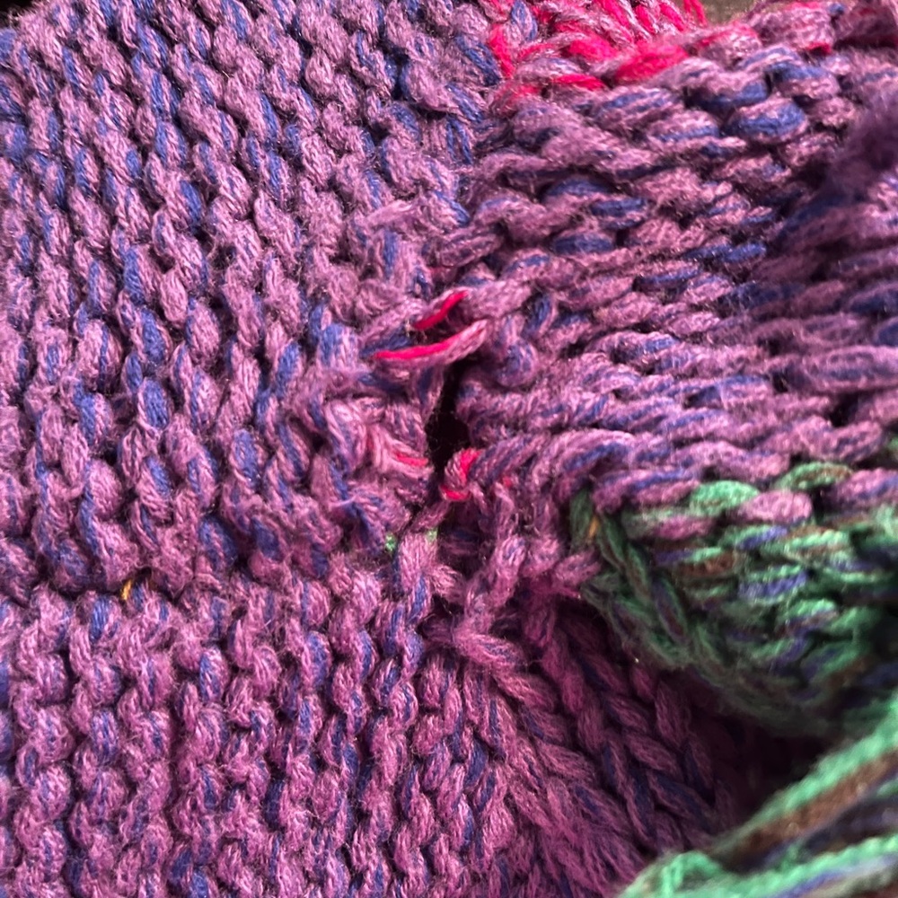 FARM Rio Multicolored Yarn Sweater - Picture 8 of 8